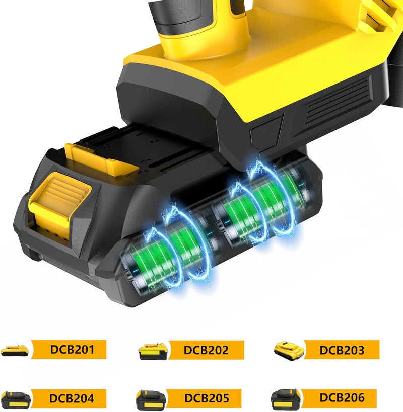 Tsukairo Cordless Brushless Jig Saw Compatible with Dewalt 20V MAX Battery(No Battery), 7 Speeds, 2900RPM, LED, 45° Bevel Cuts, 3 Orbital Action, with Jigsaw Blades for Straight, Curve, Circle Cutting - Image 4